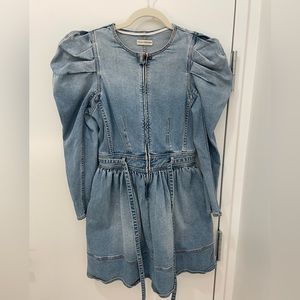 ULLA JOHNSON RESORT ‘21 DENIM MINI DRESS